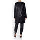 BEIGE LABEL BLACK SEQUIN LONG JACKET