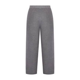 Verpass Knitted Pull on Trousers Grey - Plus Size Collection