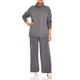 Verpass Knitted Pull on Trousers Grey