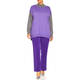 Verpass Knitted Tunic Purple and Grey 