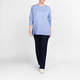 Verpass Knitted Tunic Blue 