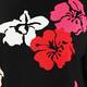 VERPASS FLORAL INTARSIA SWEATER BLACK AMD RED