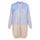 Verpass Leopard Print Cardigan Print Blue 