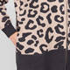 Verpass Leopard Print Cardigan Print Grey