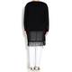 VERPASS black fringed LONG CARDIGAN
