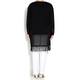 VERPASS black fringed LONG CARDIGAN