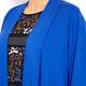 VERPASS royal blue long jersey CARDIGAN