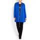 VERPASS royal blue long jersey CARDIGAN