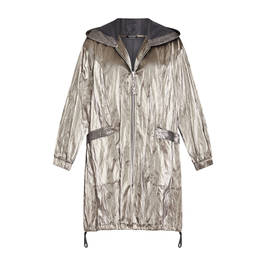 Verpass Parka Coat Pewter  - Plus Size Collection