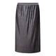 VERPASS PLEATED MIDI METALLIC SKIRT