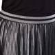 VERPASS PLEATED MIDI METALLIC SKIRT