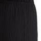 Beige crinkle chiffon maxi SKIRT in black