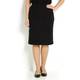 VERPASS black pencil SKIRT