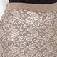 VERPASS gold lace pencil SKIRT