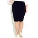 VERPASS navy technostretch SKIRT