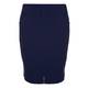 VERPASS NAVY TECHNO STRETCH PENCIL SKIRT 