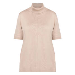 Verpass Polo Neck Sweater Beige - Plus Size Collection