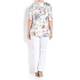 VERPASS pastel floral print T SHIRT
