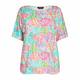 Verpass Abstract Coral Print Jersey T-shirt 