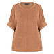 Verpass Metallic Elasticated Top Gold