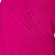 VERPASS JERSEY TOP CROSS-OVER CERISE