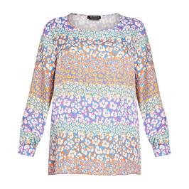 Verpass Ditsy Floral Top Multi-colour - Plus Size Collection