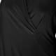 VERPASS JERSEY TOP CROSS-OVER BLACK