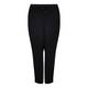 BEIGE LABEL BLACK DRAWSTRING TROUSERS