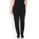 BEIGE LABEL BLACK DRAWSTRING TROUSERS