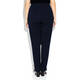 VERPASS NAVY NARROW LEG TROUSERS Winter weight