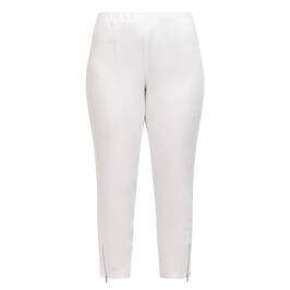 Verpass Pull-On Cropped Trouser White  - Plus Size Collection