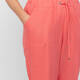 Verpass Pull-On Linen Trouser Coral 