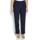 VERPASS summer weight navy narrow leg TROUSERS