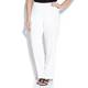 VERPASS IVORY PARALLEL LEG TROUSERS