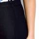 VERPASS NAVY COTTON MIX TROUSERS