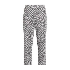 Verpass Zebra Print Pull On Trouser - Plus Size Collection