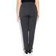 VERPASS charcoal Narrow leg split hem winter weight TROUSERS