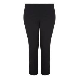 VERPASS ankle grazer TROUSERS with metallic bow embellishment - Plus Size Collection