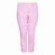 VERPASS pink cropped Trousers with pearl detailing