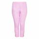VERPASS pink cropped Trousers with pearl detailing