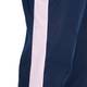 VERPASS NAVY CROPPED PULL ON TROUSERS WITH STRIPE DETAIL 