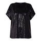 VERPASS SEQUIN TUNIC BLACK