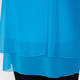 VERPASS GEORGETTE TUNIC TURQUOISE 