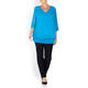 VERPASS GEORGETTE TUNIC TURQUOISE 