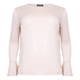 VERPASS blush LUREX TUNIC