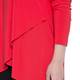 VERPASS LAYERED JERSEY TUNIC RED