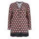 VERPASS TUNIC RED AND BLACK PRINT