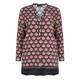 VERPASS TUNIC RED AND BLACK PRINT