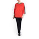 VERPASSP CORAL TUNIC WITH SIDE STRIPE