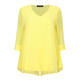 VERPASS LAYERED CHIFFON YELLOW TUNIC